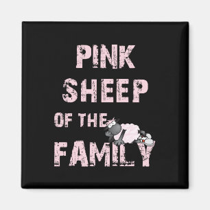 Pink Sheep Magnet