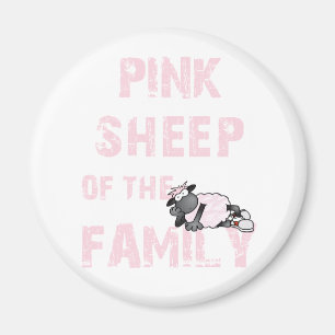 Pink Sheep Magnet