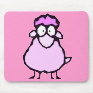 Pink Sheep Mousepad