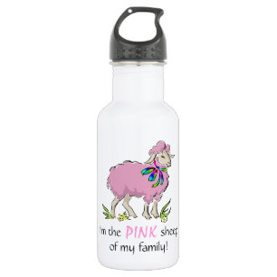 Pink Sheep of the Family 532 Ml Water Bottle