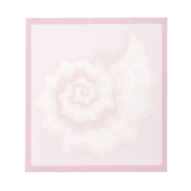 Pink Shell 1 Notepad (Front)