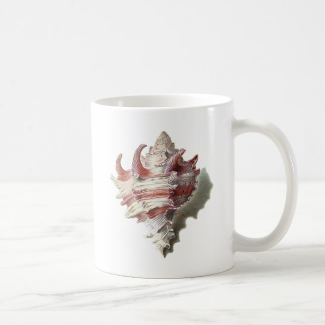 Pink Shell Coffee Mug (Right)