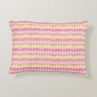 Pink Shibori Tye Die Decorative Cushion