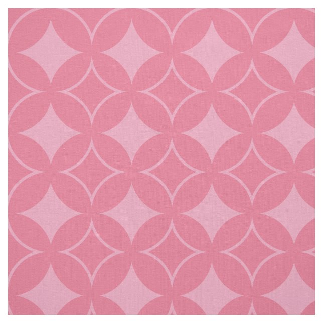 Pink shippo pattern fabric (Swatch)