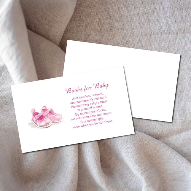 Pink Shoes Books for Baby Enclosure Card (Creator Uploaded)