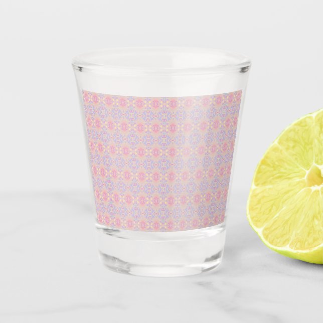 pink shot glass (Front)