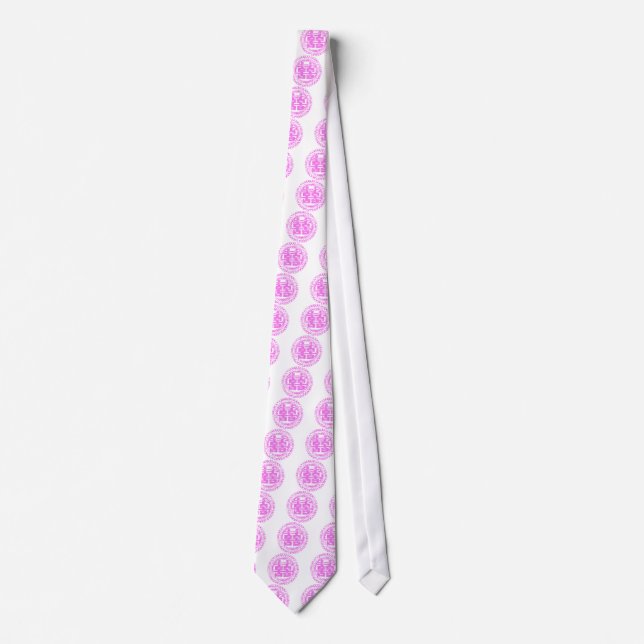 Pink Shuan Xi Tie (Front)