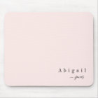 Pink Simple Script Name Modern Luxury personalised