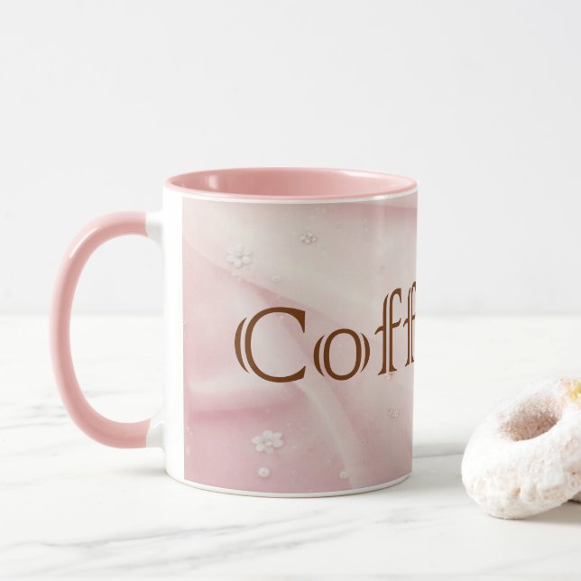 Pink Sip Mug (With Donut)