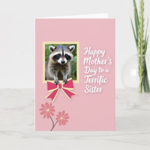 Pink Sister Mothers Day Image Card