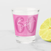 Pink Sixty 60th Sixtieth Birthday Party Gift