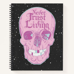 Pink Skeleton Hardcover Spiral Notebook