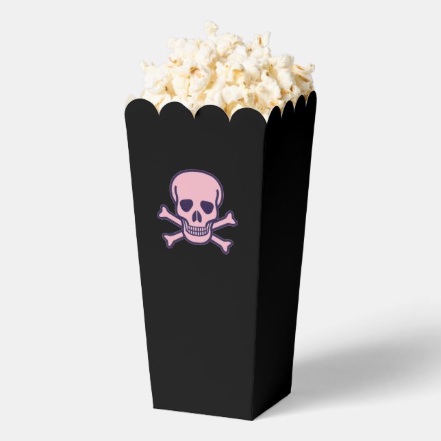 Pink Skull black popcorn boxes (Popped)