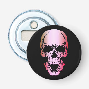 Pink Skull Bottle Opener
