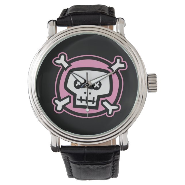 Pink Skull Watch (Front)
