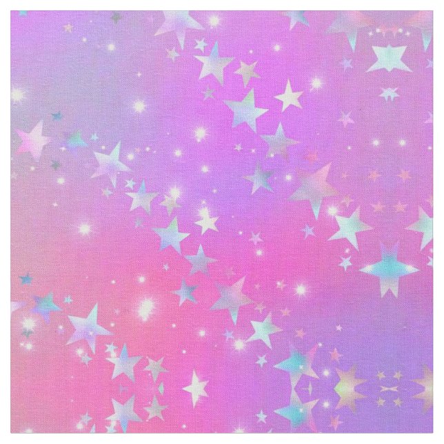 Pink Sky Combed Cotton Fabric (Close Up)