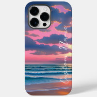 Pink Sky Gorgeous beach sunset