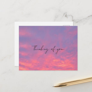Pink Sky Photography Postcard