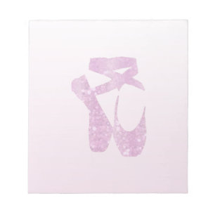 pink slippers notepad