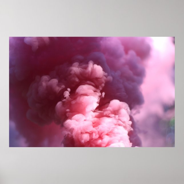 Pink smoke poster (Front)