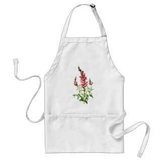 Pink Snapdragon Drawn From Nature Standard Apron