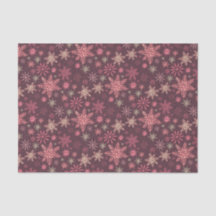 Pink Snowflakes Christmas