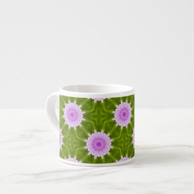 Pink Snowflakes Mug (Front Left)