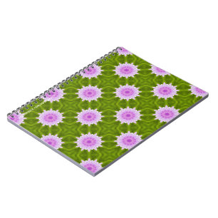Pink Snowflakes Notebook