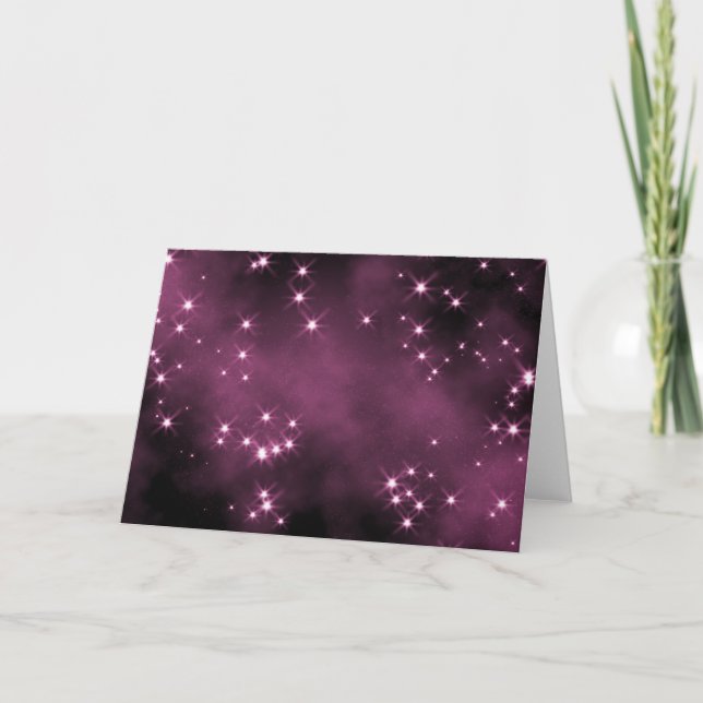 ■□▪▫PINK SPACE CARD (Front)