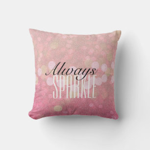 Pink Sparkle Cushion