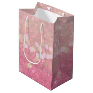 Pink Sparkle Medium Gift Bag