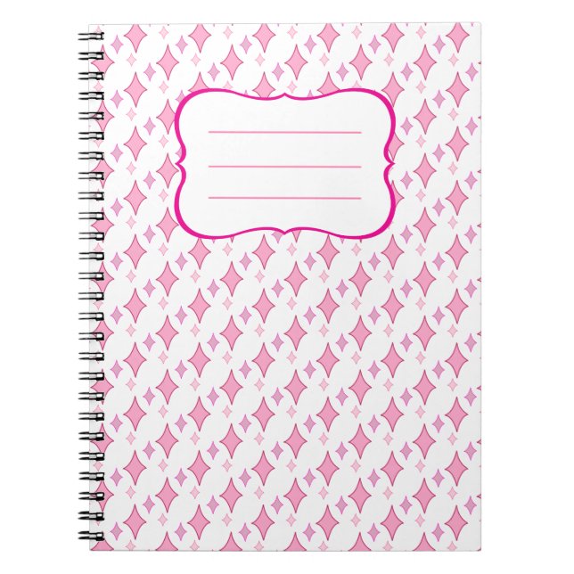 Pink Sparkle Notebook (Front)