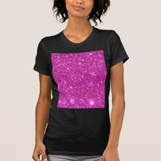 Pink Sparkle Sparkly Glitter Girly Girl Stuff Glam T-Shirt