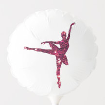 Pink Sparkly Ballerina double-sided