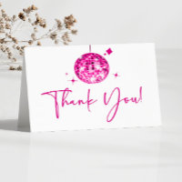 Pink Sparkly Disco Ball Birthday Party