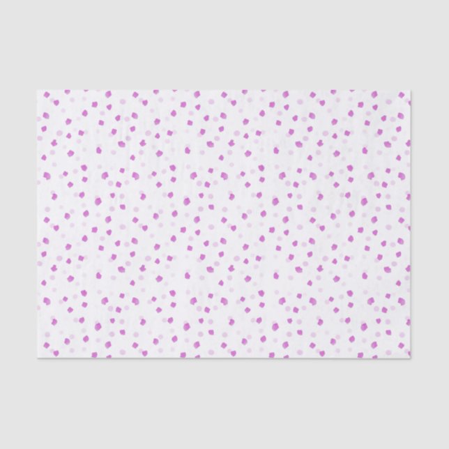 Pink Speckled Tissue Paper (Front)