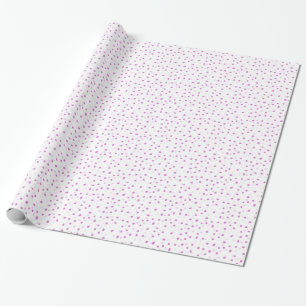 Pink Speckled Wrapping Paper