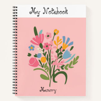 Pink Spiral Notebook