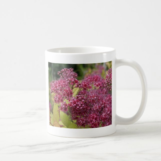 Pink Spirea Coffee Mug (Right)