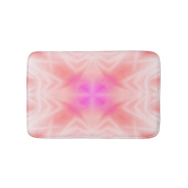 Pink Splash Bath Mat (Front)