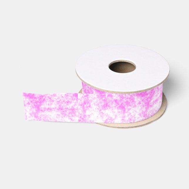 Pink Splash Grosgrain Ribbon (Spool)