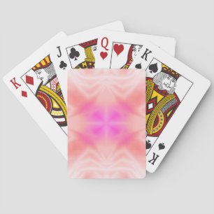 Pink Splash Playing Cards