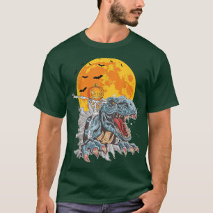 Pink Spooky Halloween Monster Truck Pumpkin Mummy T-Shirt