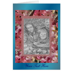 Pink Spring Blossoms Flower Design Photo