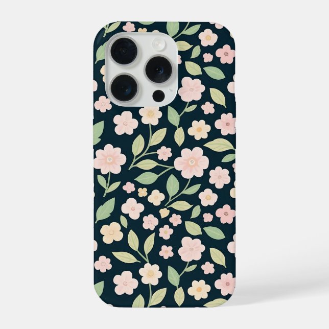 Pink Spring Elegance iPhone Case (Back)