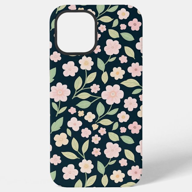 Pink Spring Elegance iPhone Case (Back)
