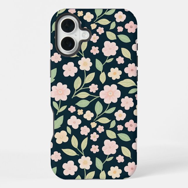 Pink Spring Elegance iPhone Case (Back)