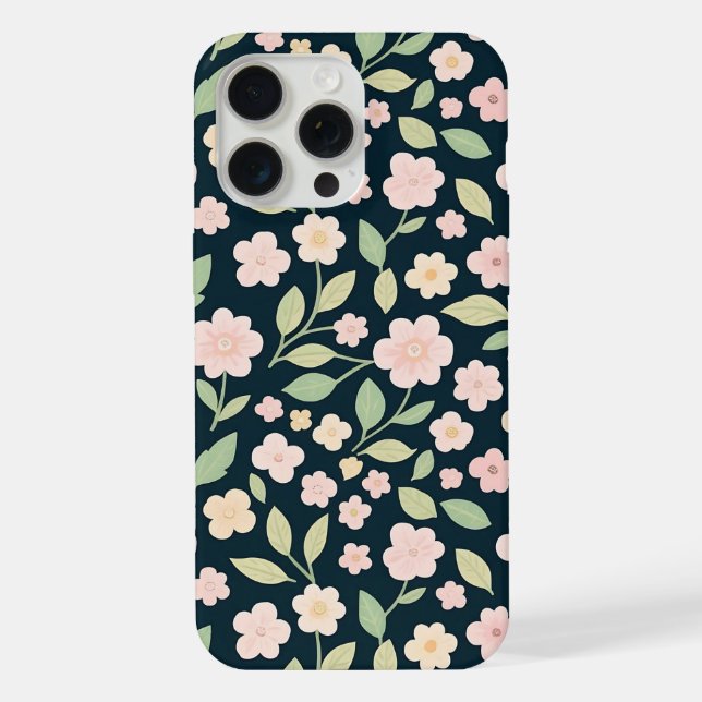 Pink Spring Elegance iPhone Case (Back)