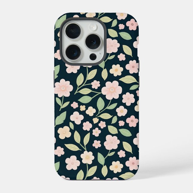 Pink Spring Elegance iPhone Case (Back)