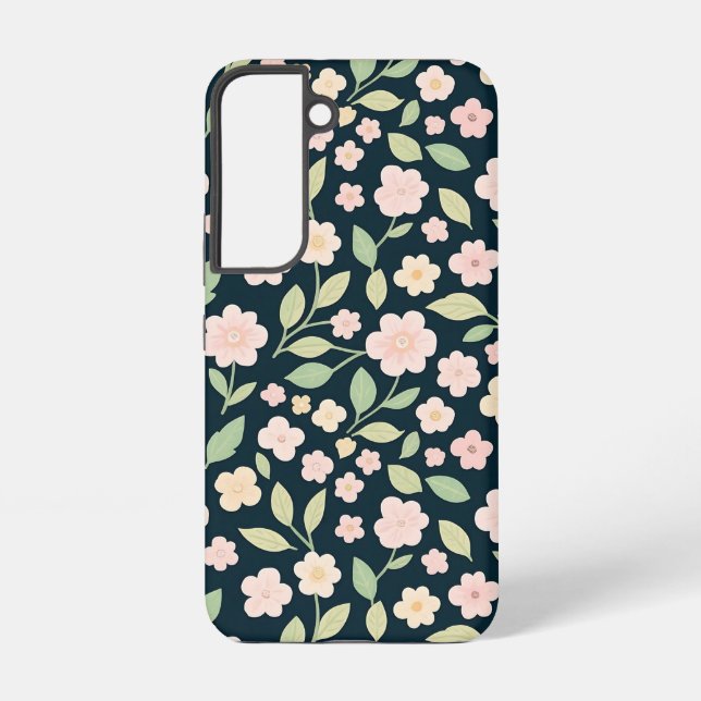 Pink Spring Elegance Samsung Galaxy S22 Case (Back)